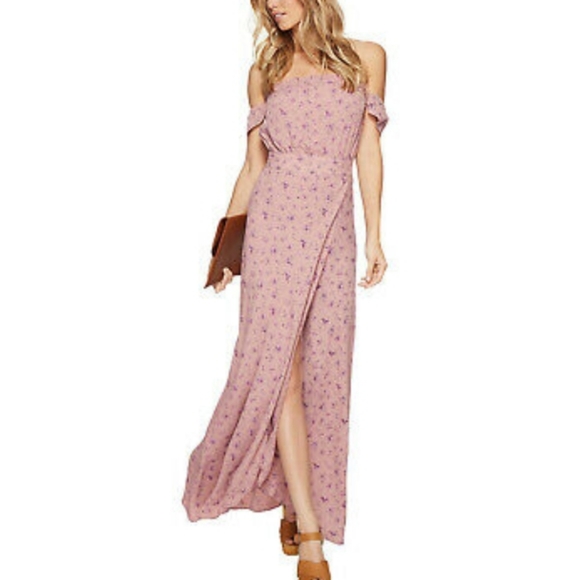 Flynn Skye Dresses & Skirts - Flynn Sky bella off shoulder maxi dress